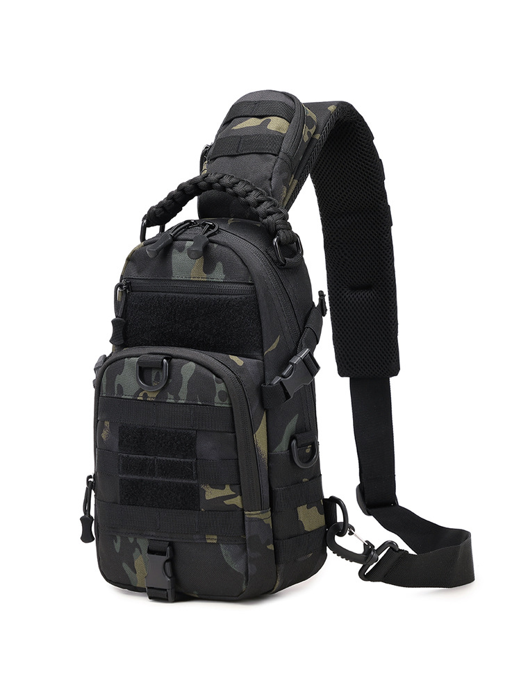 Sling Backpack Shoulder - Riñonera deportiva para hombre, riñonera para