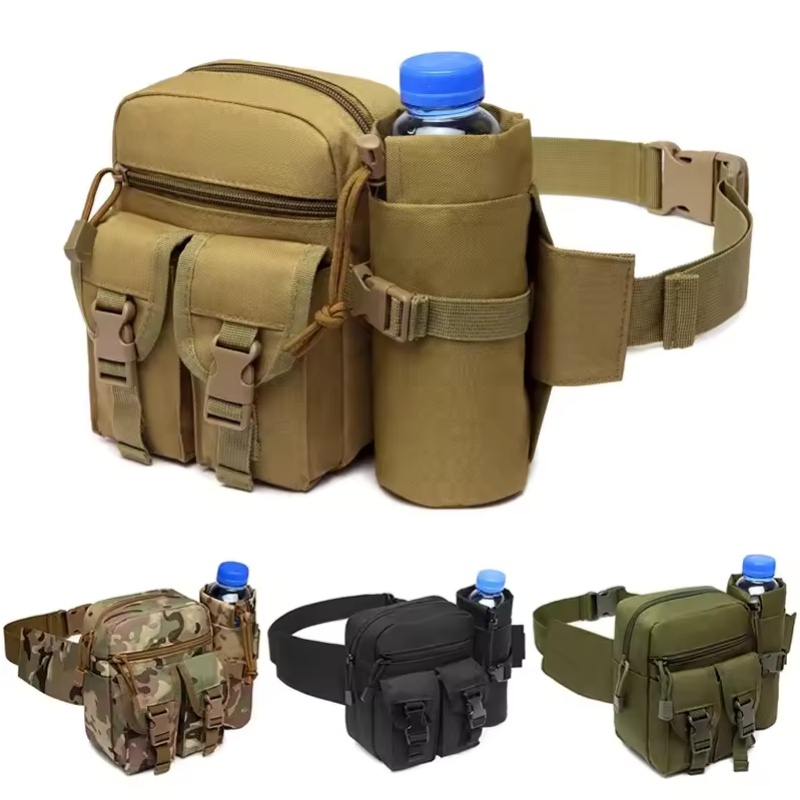 Hydration Pack Outdoor - Riñonera Táctica para Hombre, Impermeable, para