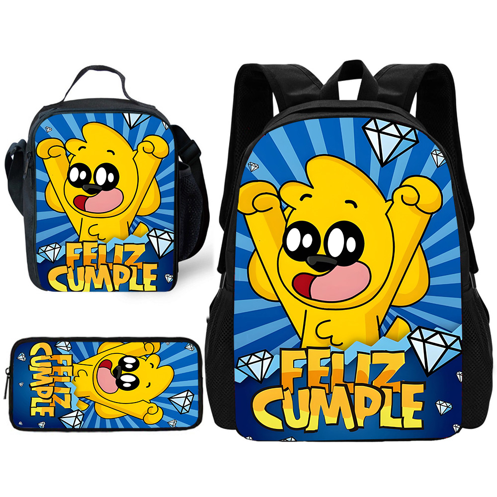 Canvas Backpack Casual - Mochila escolar informal para niños Mikecracks