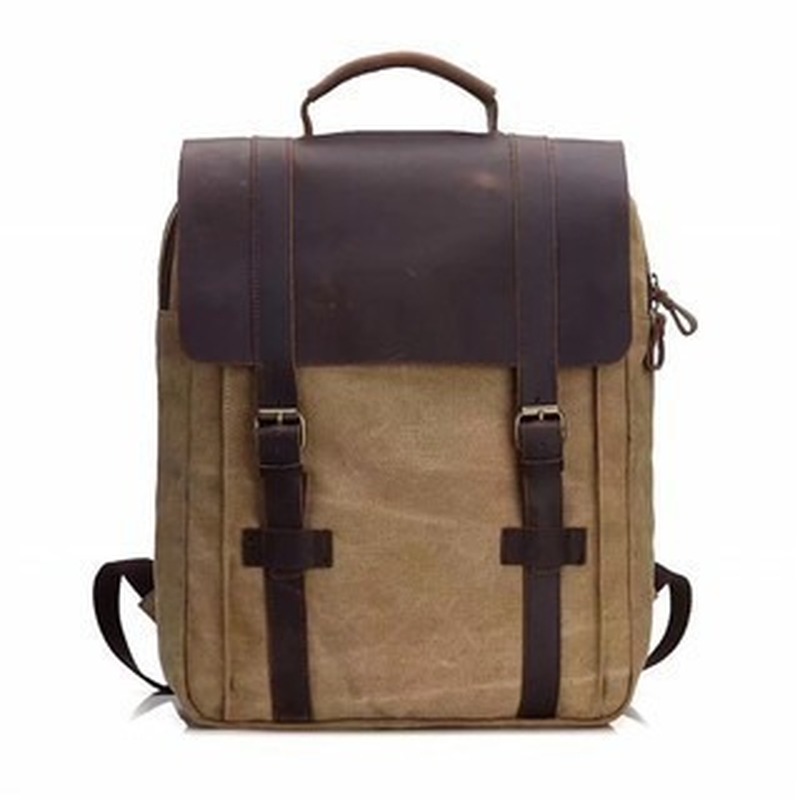 Canvas Backpack Casual - Mochila de moda para hombre, estilo
