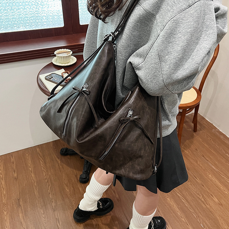 Fashion Backpack Women - Mochila con forma de lazo para