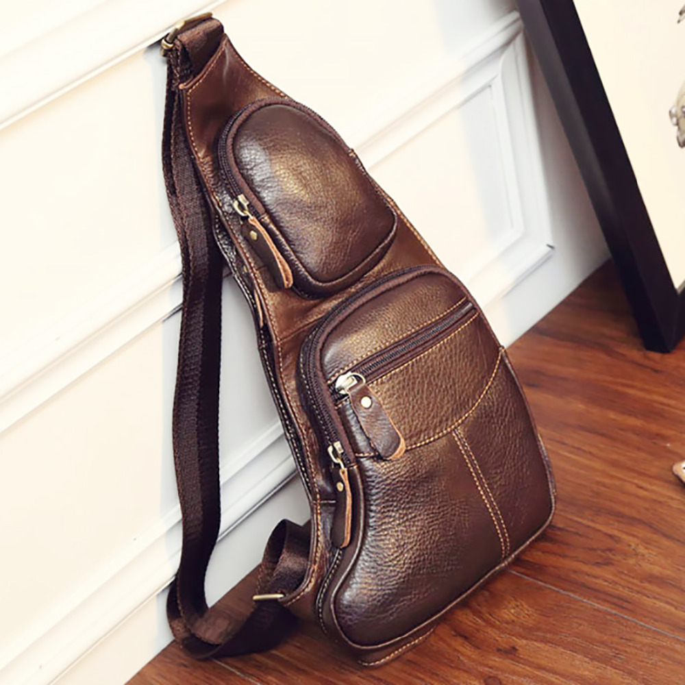 Sling Backpack Shoulder - Bolso Bandolera Cruzado para Hombre, Riñonera