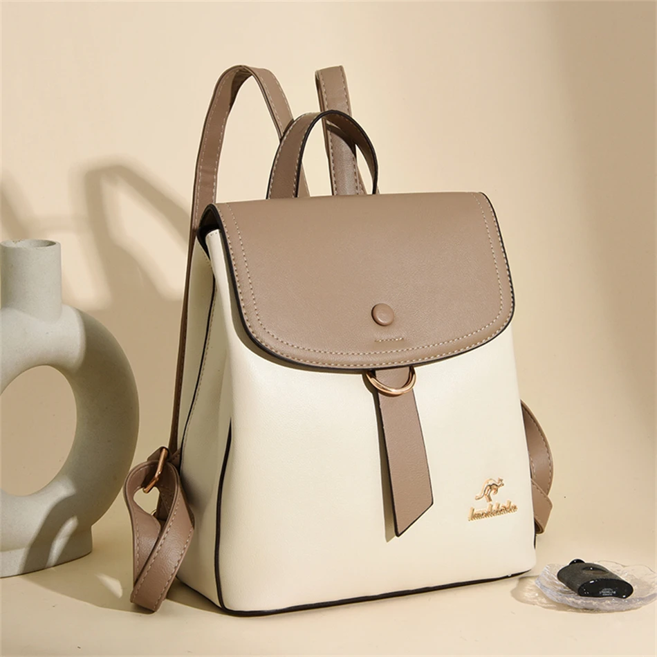 Fashion Backpack Women - Mochila para exteriores con textura de