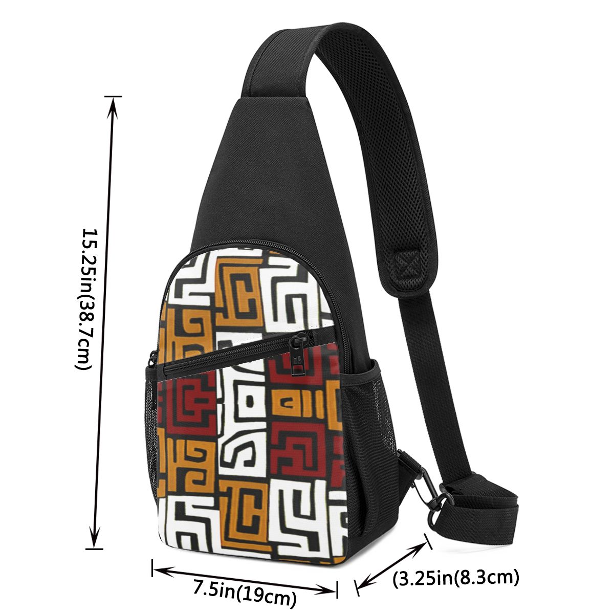 Bolso de pecho de tela african - Sling Backpack Shoulder reseña y precio
