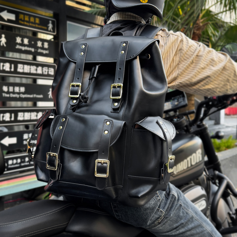 Nuevas llegadas, mochila de cu - Leather Backpack Vintage reseña y precio