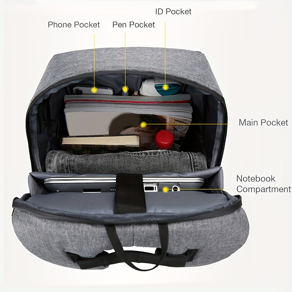 Mochila Antirrobo para Hombre, - Laptop Backpack 15.6 reseña y precio