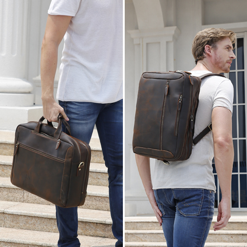 Maletín de negocios de 3 usos  - Laptop Backpack 15.6 reseña y precio