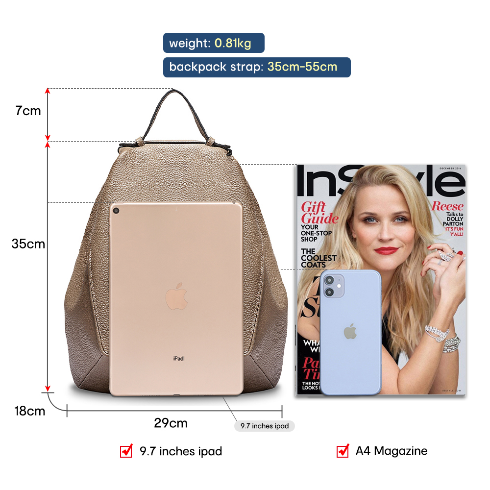 Mochila antirrobo Zency de cue - Fashion Backpack Women reseña y precio