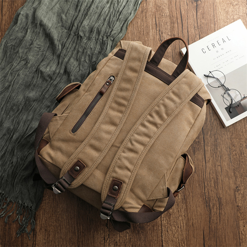 Bolsa de lona Retro para cicli - Canvas Backpack Casual reseña y precio