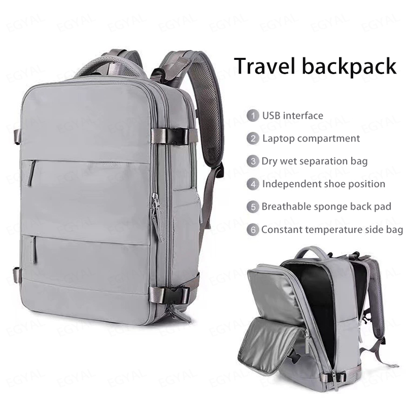 Mochila de negocios con puerto - Laptop Backpack 15.6 reseña y precio