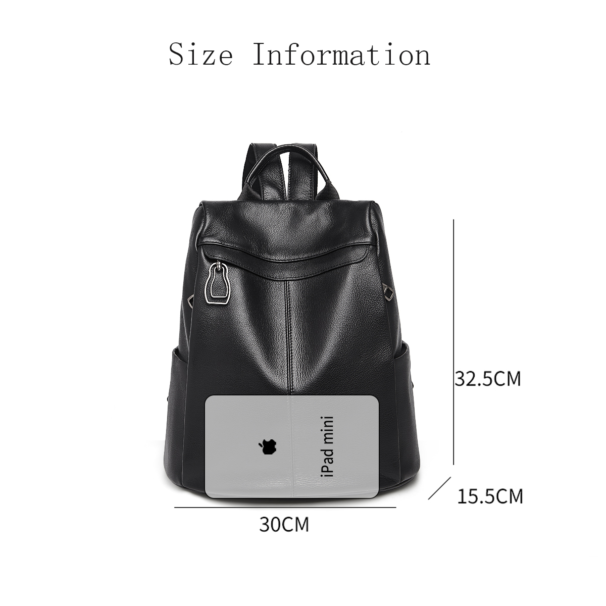 Mochila FOXER de cuero genuino - Travel Backpack Anti Theft reseña y precio