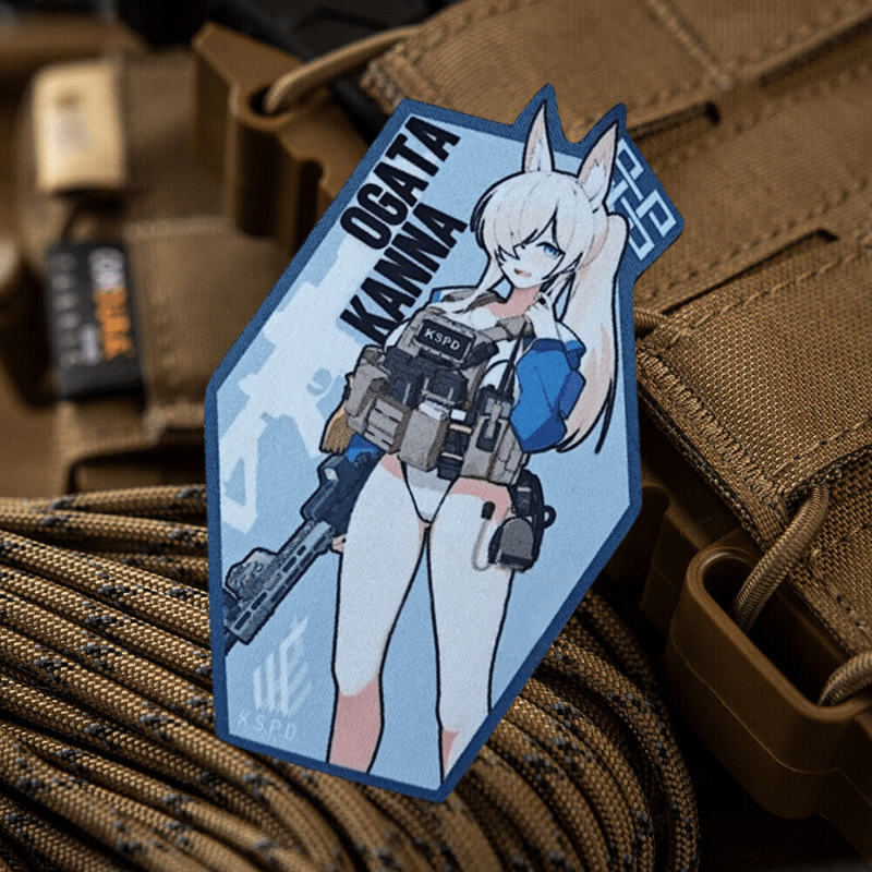 Azul archivo Kona parche tácti - Rucksack Military Style reseña y precio