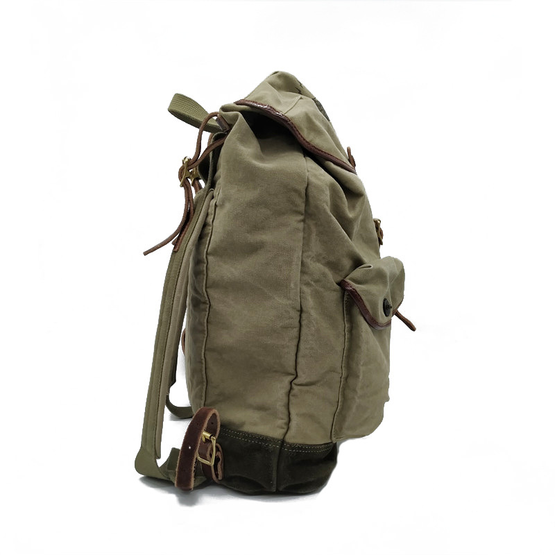 Mochila Retro Americana de Lon - Canvas Backpack Casual reseña y precio