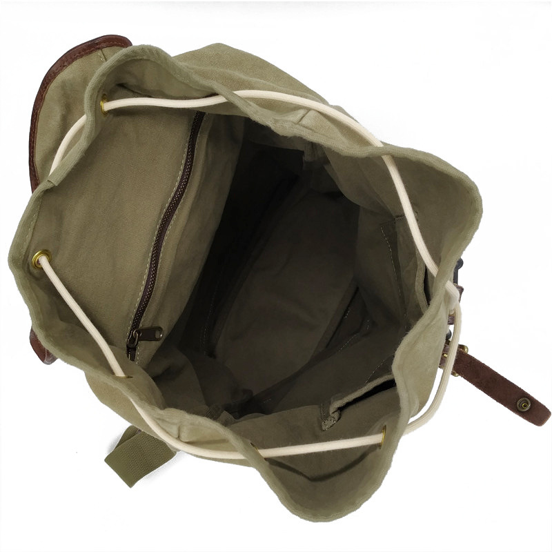 Mochila Retro Americana de Lon - Canvas Backpack Casual reseña y precio