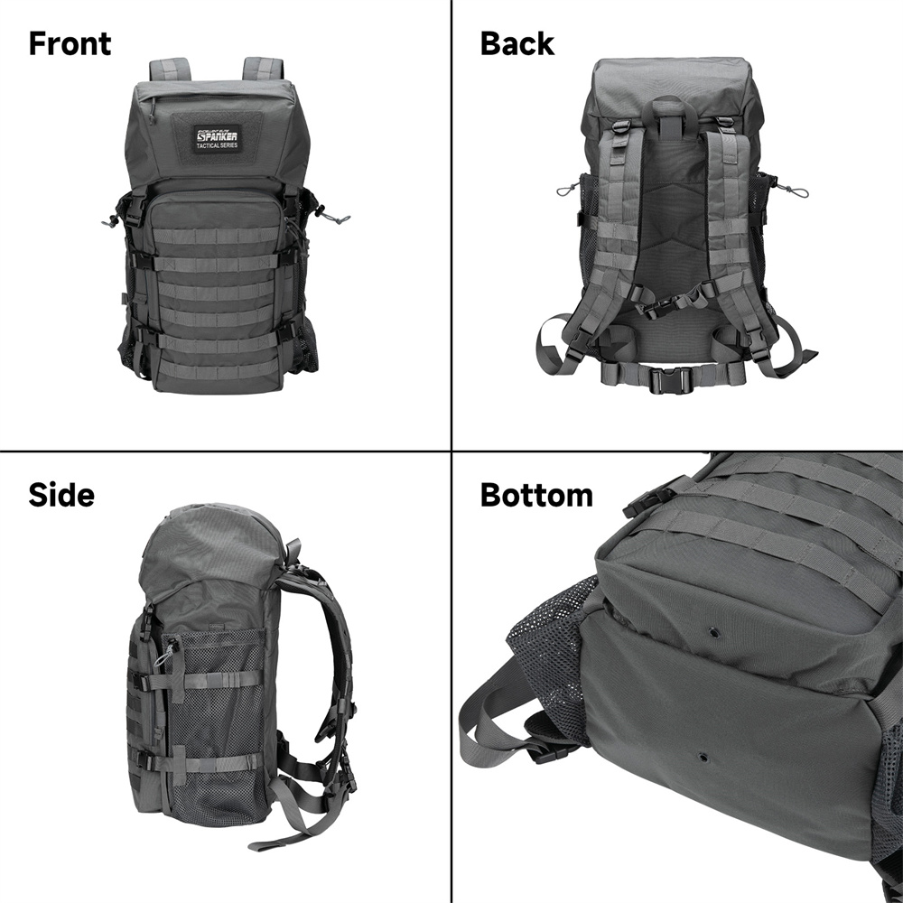 Mochila Táctica de 40L, 500D,  - Rucksack Military Style reseña y precio