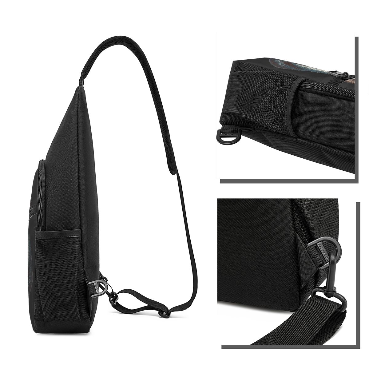 Bolso de pecho para boxeo y ki - Sling Backpack Shoulder reseña y precio